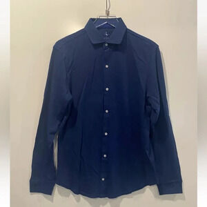 Tailorbyrd‎ Blue Super Soft Flannel Comfort Shirt Men’s Size Medium (1227)